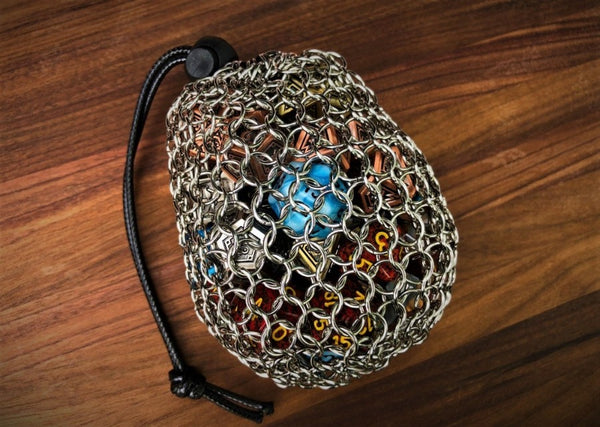Chainmail Dice Bag - The Dice Viking -