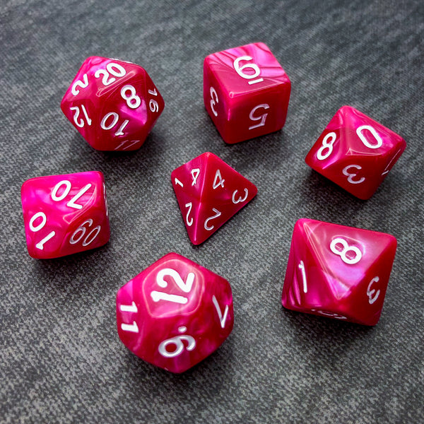 Seaspray - Magenta - The Dice Viking - Dice Set