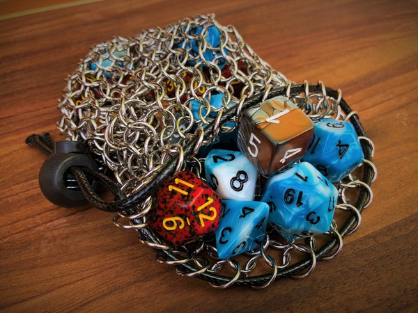 Chainmail Dice Bag - The Dice Viking -