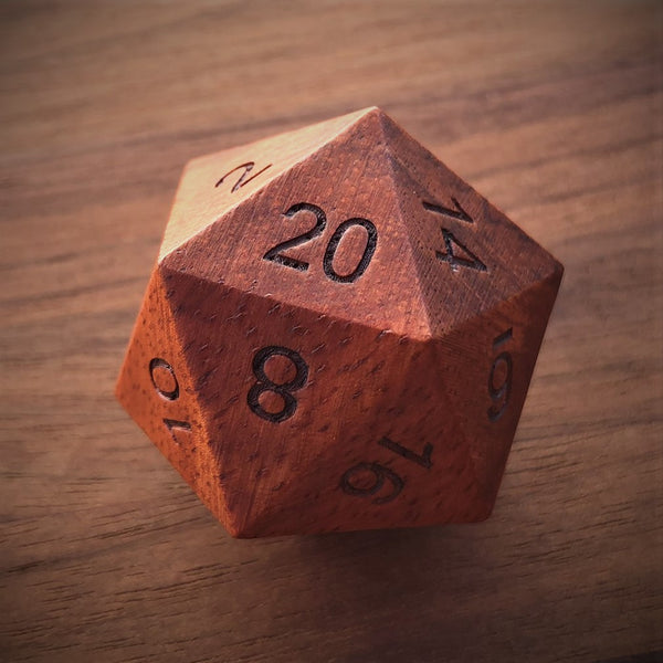 Giant Wooden D20s - The Dice Viking - 