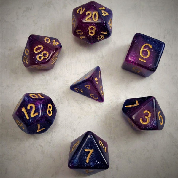 Stjarna - Galaxy Dice Hoard - 8 Sets - The Dice Viking - Dice Hoard