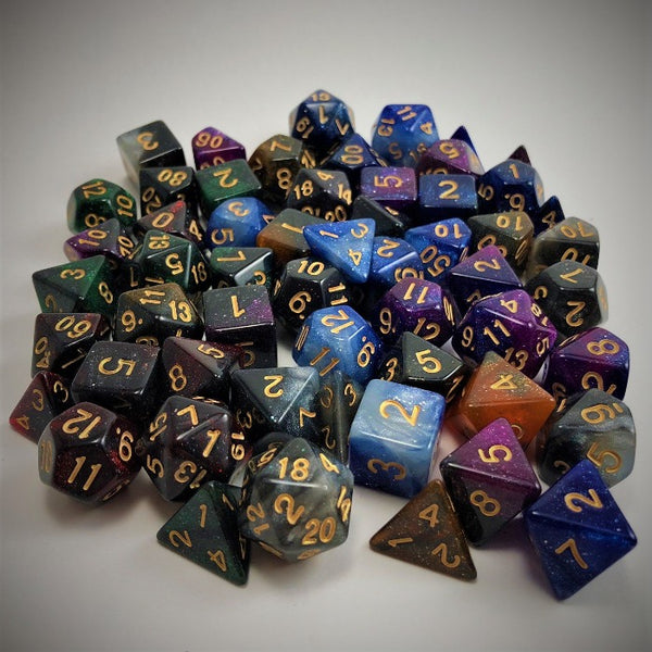 Stjarna - Galaxy Dice Hoard - 8 Sets - The Dice Viking - Dice Hoard