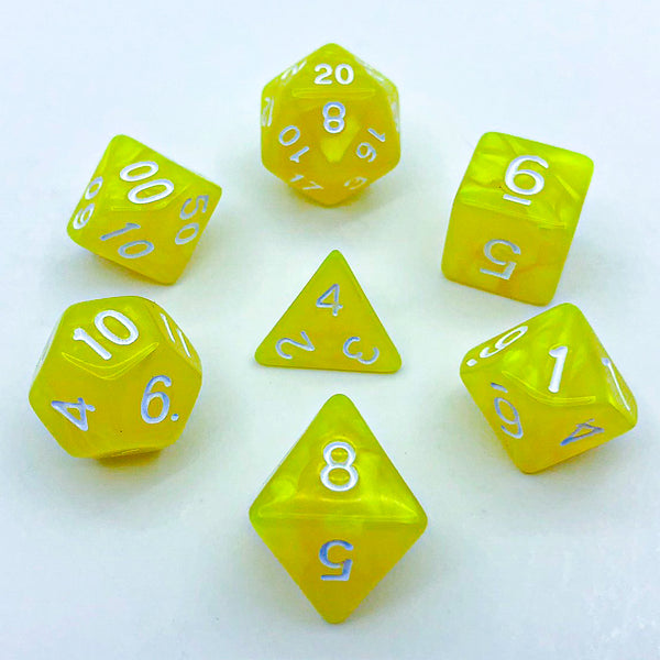 Seaspray - Yellow - The Dice Viking - Dice Set