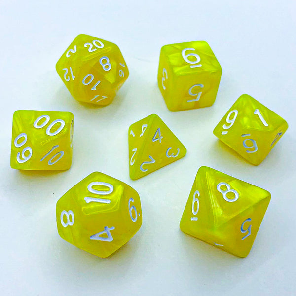 Seaspray - Yellow - The Dice Viking - Dice Set