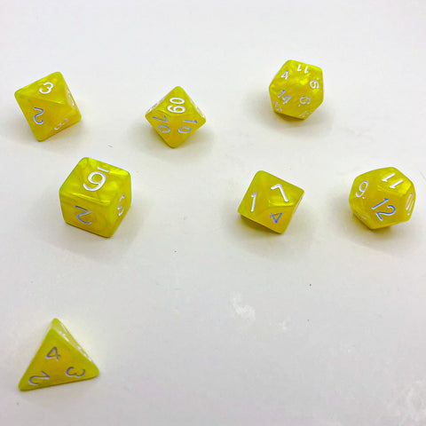 Seaspray - Yellow - The Dice Viking - Dice Set