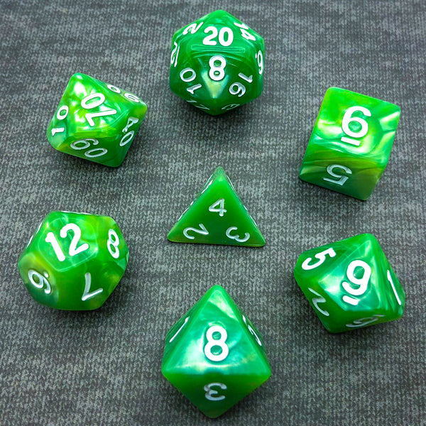 Seaspray - Green - The Dice Viking - Dice Set