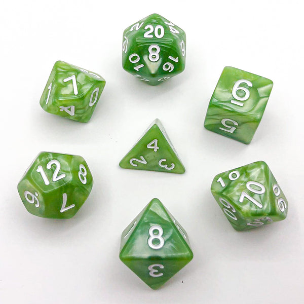 Seaspray - Green - The Dice Viking - Dice Set