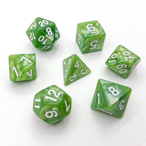 Seaspray - Green - The Dice Viking - Dice Set