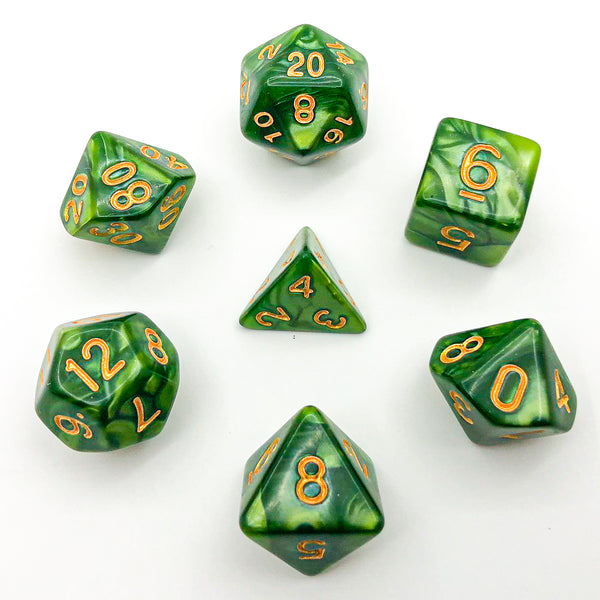 Seaspray - Pear - The Dice Viking - Dice Set