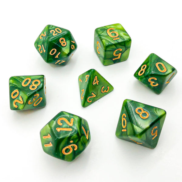 Seaspray - Pear - The Dice Viking - Dice Set