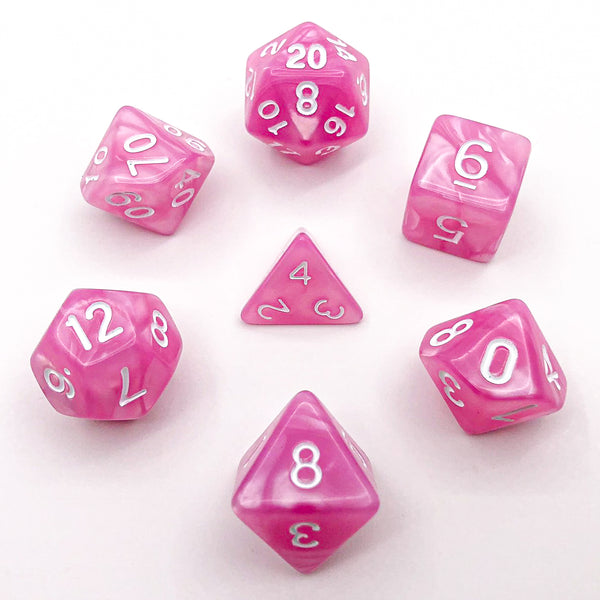 Seaspray - Pink - The Dice Viking - Dice Set