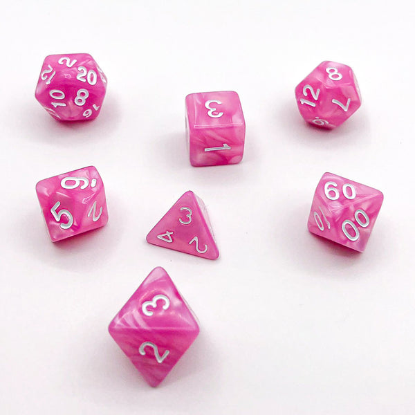 Seaspray - Pink - The Dice Viking - Dice Set