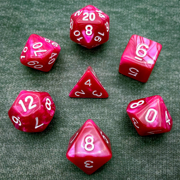 Seaspray - Magenta - The Dice Viking - Dice Set