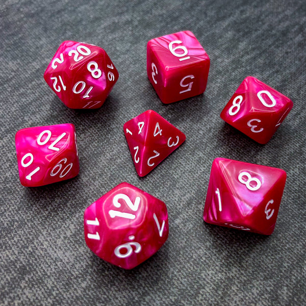 Seaspray - Magenta - The Dice Viking - Dice Set