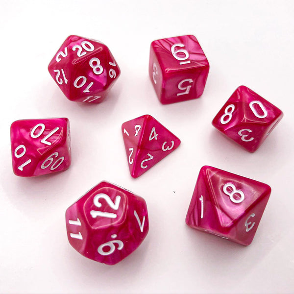 Seaspray - Magenta - The Dice Viking - Dice Set