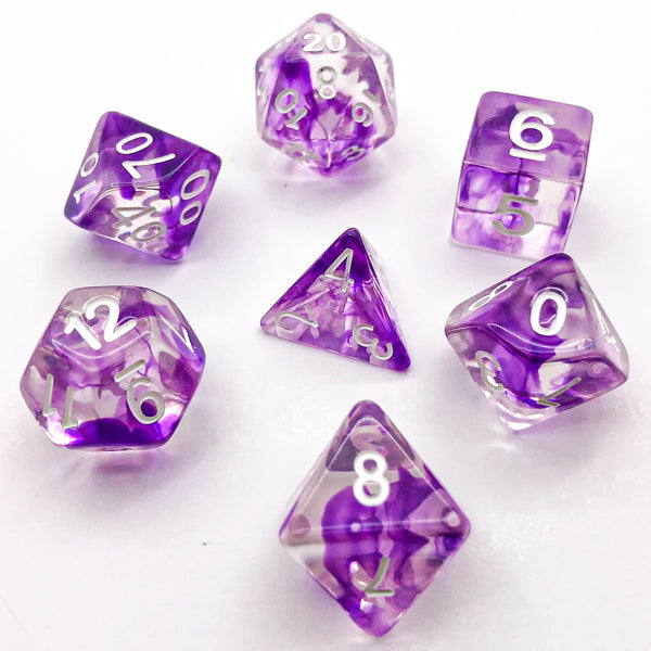 Purple Clouds - The Dice Viking - Dice Set