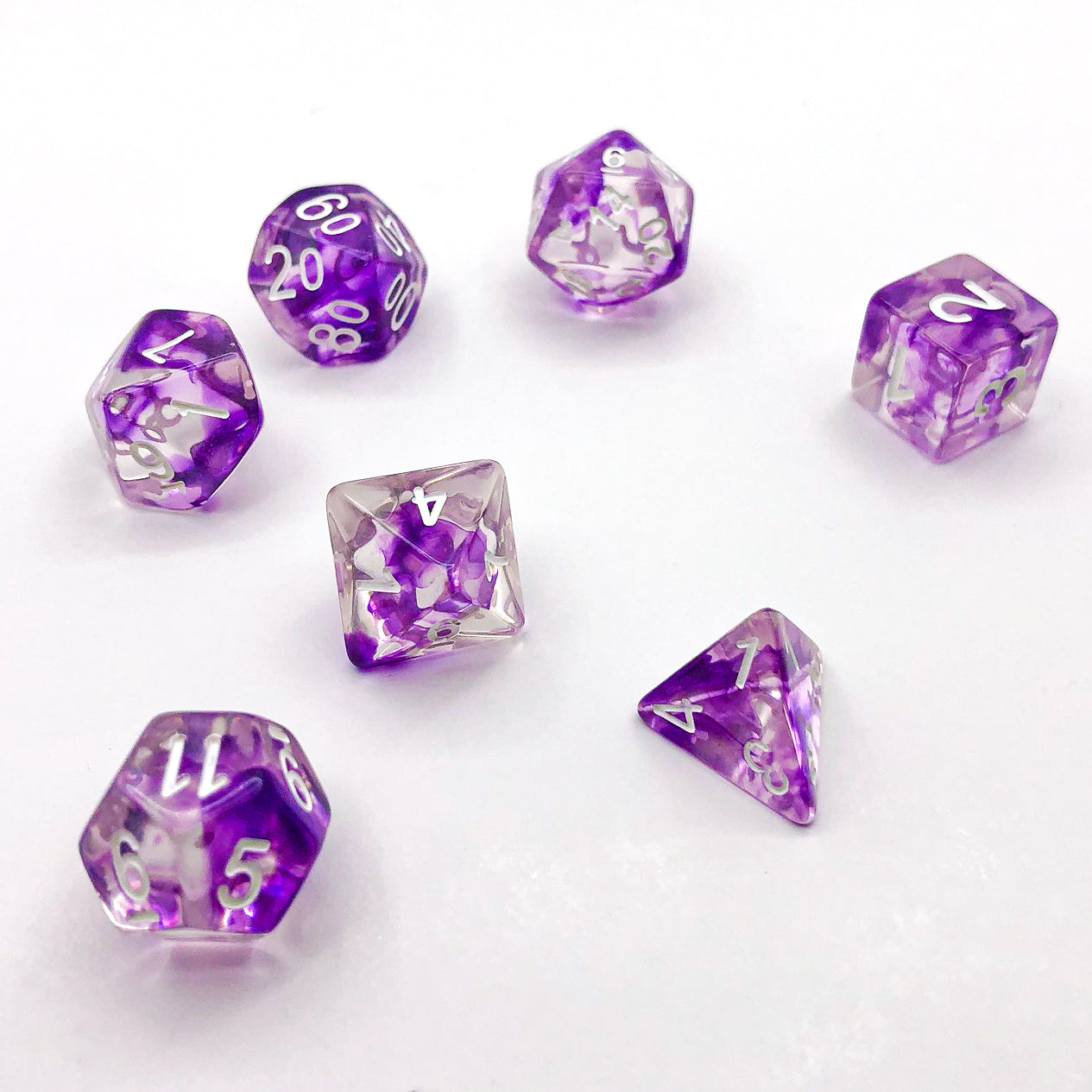 Purple Clouds - The Dice Viking - Dice Set