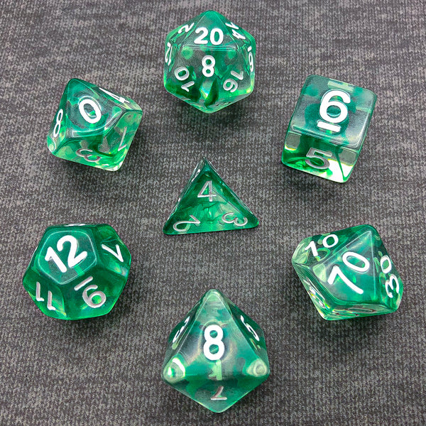 Green Clouds - The Dice Viking - Dice Set