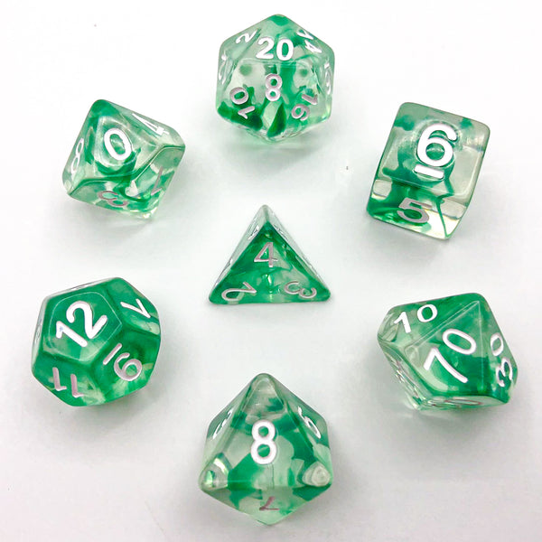 Green Clouds - The Dice Viking - Dice Set