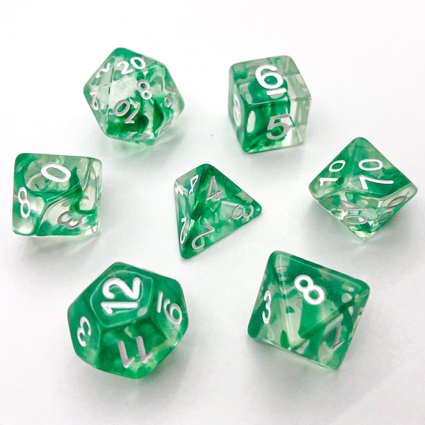 Green Clouds - The Dice Viking - Dice Set