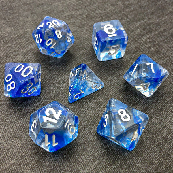 Blue Clouds - The Dice Viking - Dice Set