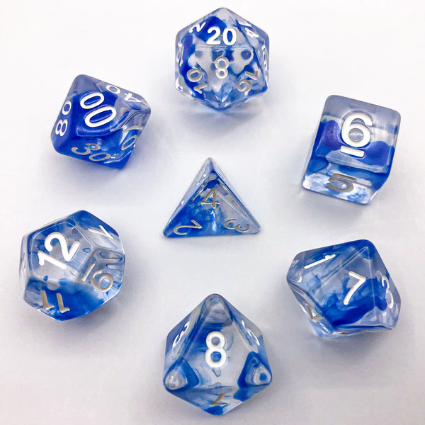 Blue Clouds - The Dice Viking - Dice Set