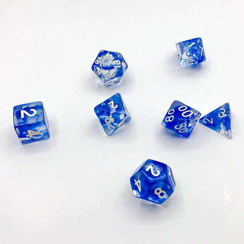 Blue Clouds - The Dice Viking - Dice Set