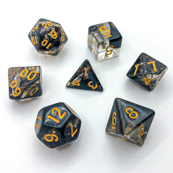 Black Clouds - The Dice Viking - Dice Set