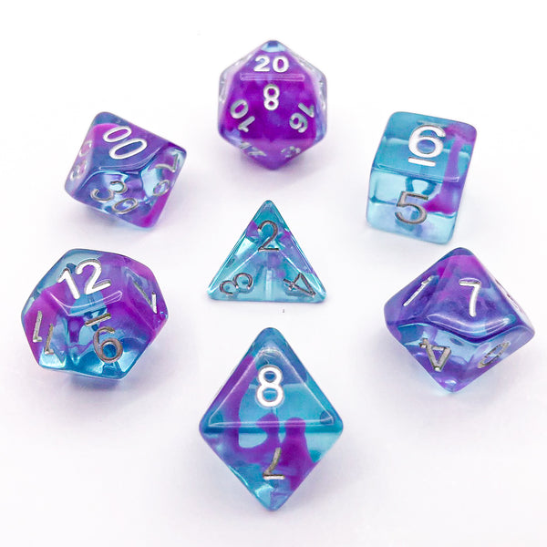 Midnight Aqua - The Dice Viking - Dice Set