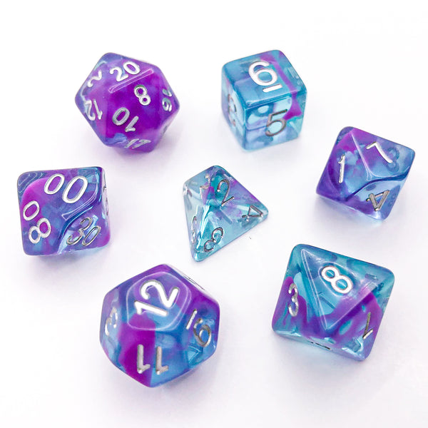 Midnight Aqua - The Dice Viking - Dice Set