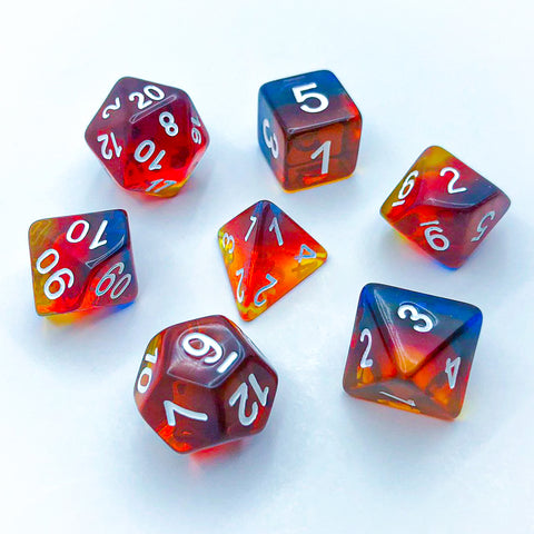 Super Squad of 7 - The Dice Viking - Dice Set