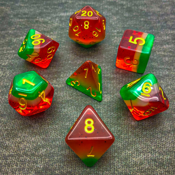 Watermelon - The Dice Viking - Dice Set