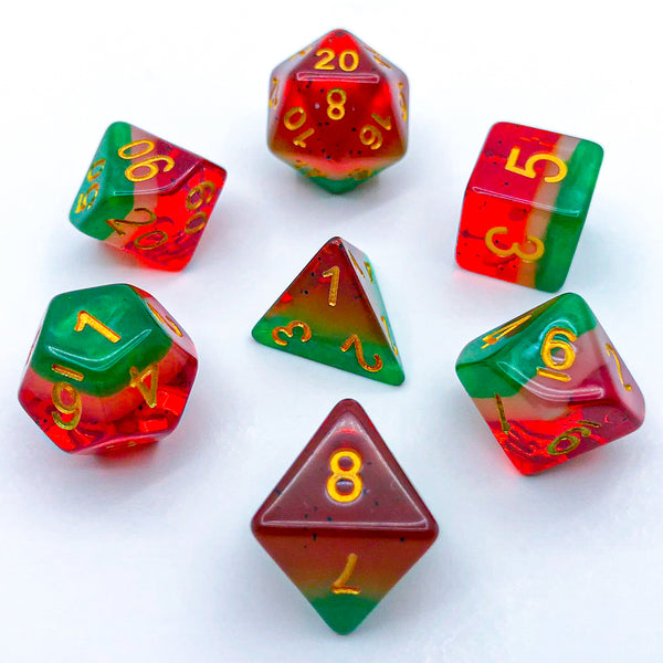 Watermelon - The Dice Viking - Dice Set