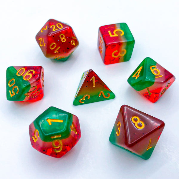 Watermelon - The Dice Viking - Dice Set