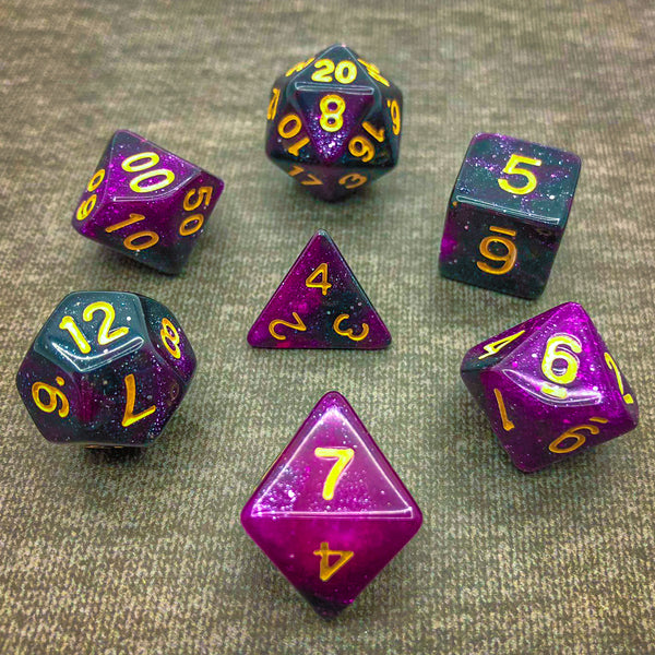 Medusa Nebula - The Dice Viking - Dice Set