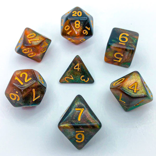 Fey Forest Vines - The Dice Viking - Dice Set