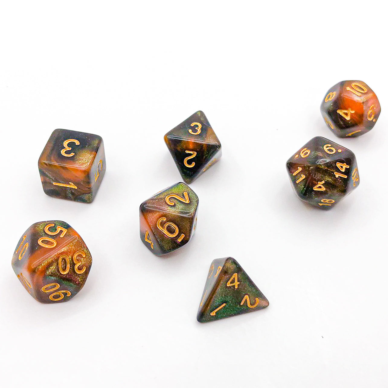 Fey Forest Vines - The Dice Viking - Dice Set