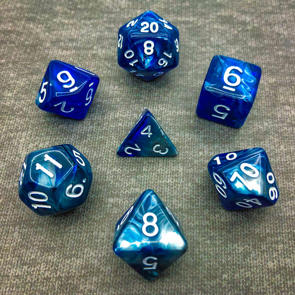 Blue Whale - The Dice Viking - Dice Set