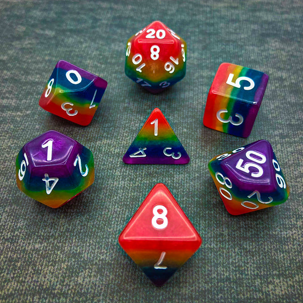 Corrupted Bifrost - The Dice Viking - Dice Set