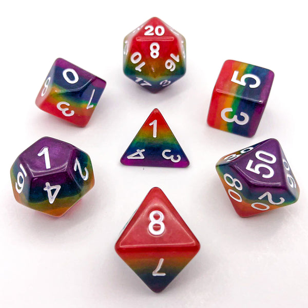 Corrupted Bifrost - The Dice Viking - Dice Set