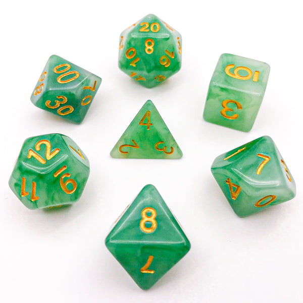 Jade - The Dice Viking - Dice Set