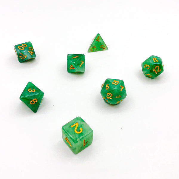 Jade - The Dice Viking - Dice Set